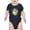 Navy, variant on A Curious Cat Bodysuit Infant -Kayomi Harai Designs, Newborn