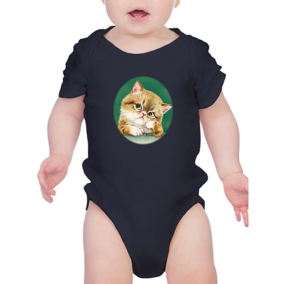 A Curious Cat Bodysuit Infant -Kayomi Harai Designs, 6 Months