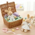 thumbnail image 6 of allydrew Country Floral Plush Stuffed Animal Doll Keychain Bag Charm (Set of 2), Bunny Couple, 6 of 6