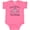 Hot Pink, variant on Inktastic Tiara 2nd Birthday Princess Girls Baby Bodysuit