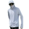 thumbnail image 1 of Vêtements de Protection Solaire en Fibre de Polyester Veste de Sport Pliable pour Protection Solaire, 1 of 5