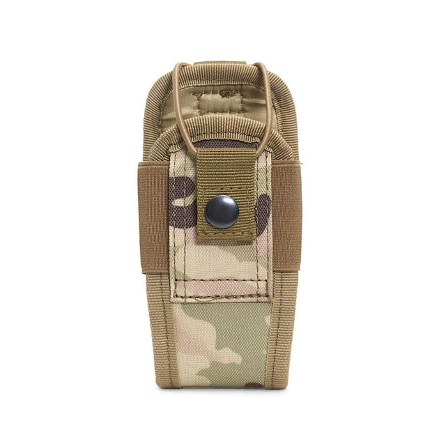 Étui de Protection pour Talkie-Walkie Tactique Extérieur, Système Molle Compatible, Durable, pour Randonnée Camping