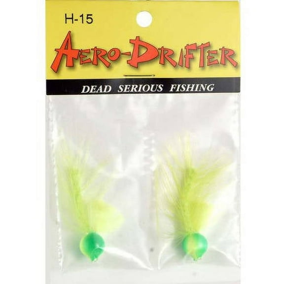 AEROJIG STEELHEAD, TROUT, CRAPPIE JIG WOOLY BGR - OLV/GRN 1/8 OZ