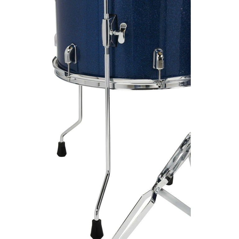 PDP Center Stage Complete Drum Set with Cymbals Throne Royal Blue