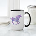 thumbnail image 4 of CafePress - Running Horse Mugs - 15 oz Ceramic Large White Novelty Mug, 4 of 4