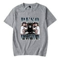 thumbnail image 3 of Peso Pluma Merch Rapper HipHop T-shirt Doble P Tour Tee Women Men Summer Short Sleeve Streetwear, 3 of 4