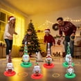 thumbnail image 4 of Juego inflable para lanzar anillos de gnomos navideños, paquete de 6 unidades con bomba, 4 of 6