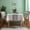 White and Green, variant on NOBRAND Machine Washable 55 in x 78.7 in Modern Geometric Polyester Tablecloths