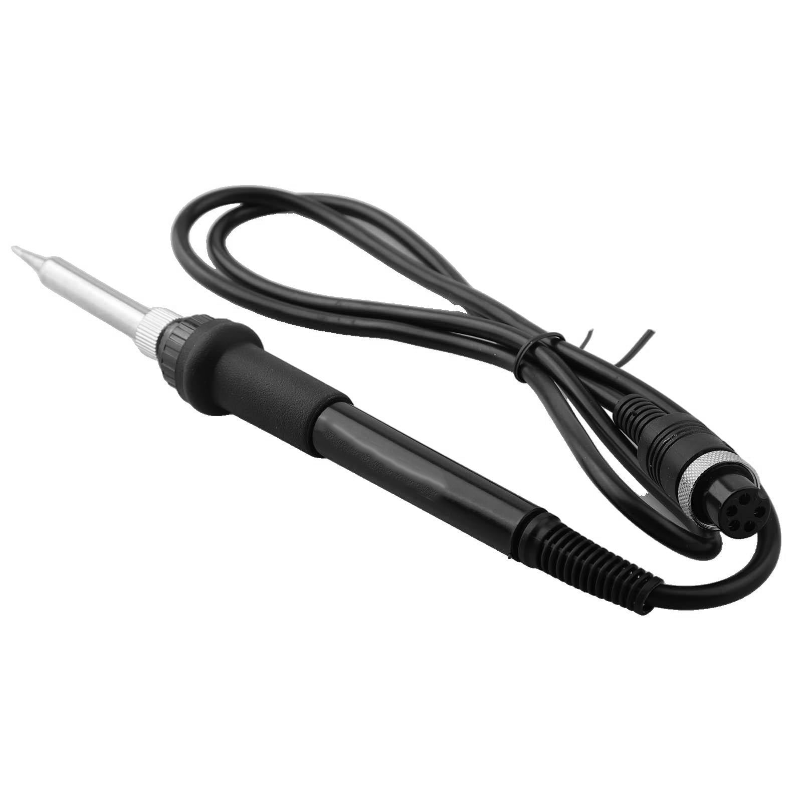 1Pcs 936 Electric Soldering Iron Solder Handle Replacement With Din 5 Holes 5Pin Connector For Welding Station Tools Accessories A