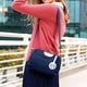 thumbnail image 3 of Bolso bandolera sencillo, informal, ligero y de gran capacidad, color azul, 3 of 5