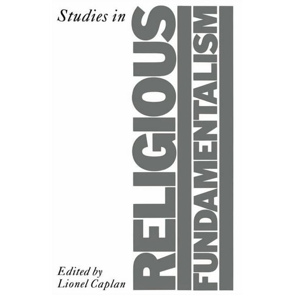 Studies in Religious Fundamentalism, (Paperback)