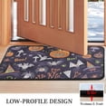thumbnail image 3 of Pumpkin Spooky Non-Skid Welcome Mats 30x17 Inch Happy Halloween Pumpkin Absorbing Throw Rugs Layered Door Mats for Entryway Porch Entryway Bathroom, 3 of 7