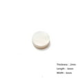 thumbnail image 1 of 10pcs 6mm Round White Pearl Shell Dots for Guitar Fingerboard, 1 of 6