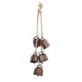 thumbnail image 1 of CSChome Cow Bell Handmade Cow Bell Ornament Shabby Country Style Metal Bell for Decoration, 1 of 7