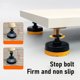 thumbnail image 4 of Nivelador De Patas, Rosca Ajustable Fácil De Instalar Base Ancha Versátil Reduce La Vibración Pies Niveladores Flexibles Y Resistentes Con Tornillos Para Muebles, 4 of 7