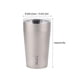 thumbnail image 4 of Taza de té de titanio para exteriores, de doble pared, para acampar, cerveza, 500 ml de agua, 4 of 8