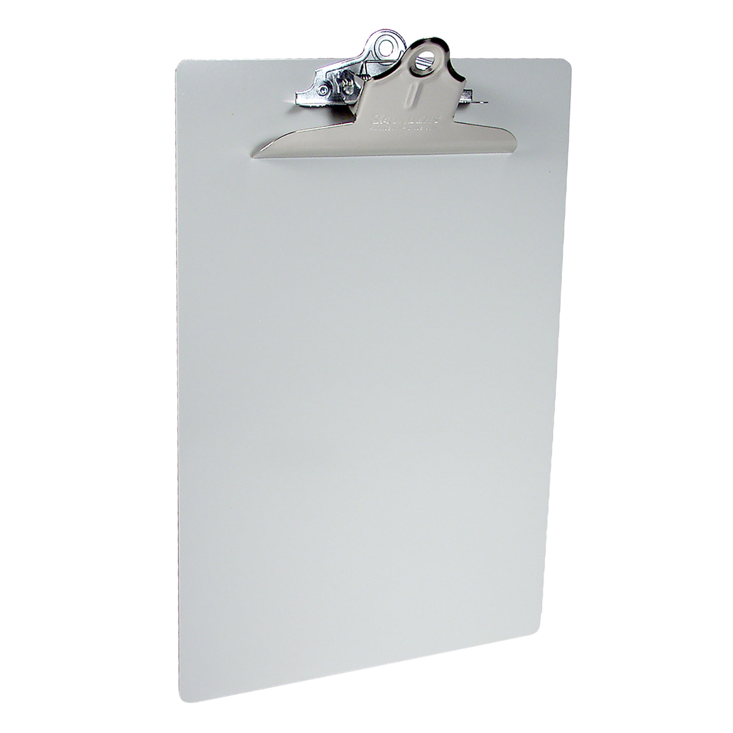Saunders Recycled Aluminum Clipboard, A, High Capacity Clip, Letter, Silver