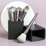 MAANGE Makeup Brushes 14 Pcs Professional Travel Make up Brushes Set with Holder Makeup Brush with Case Set (Black)