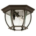 thumbnail image 1 of Savoy House Exterior Collections Flush Mount in Bronze, 1 of 2