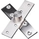 thumbnail image 5 of 360 Degree Hidden Rotation Door Pivot Hinges 4 Pcs Pivot Hinge For Door Thickened Stainless Steel Hinge Wooden Upper Lower Door Hinge For Cabinet Wind, 5 of 5
