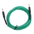 thumbnail image 1 of Guitar Instrument Cable, 6.35mm Male to Male Straight to Straight TRS Audio Cable for Electric Guitar, Bass, Keyboard, Mixer, Equalizer, Advanced Noise Reduction, 1 of 7