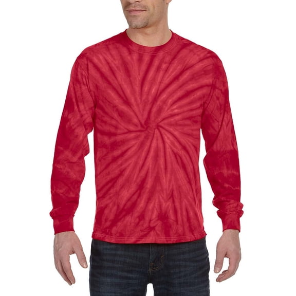 Ross Geller Tie Dye Red Sweater Long Sleeve Shirt - Mens Small