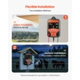 thumbnail image 4 of KFFKFF Electric Fence Energizer, 10kV 2J, AC/DC Fence Charger with LED Indicator, 1.86 Miles Coverage, Effective Plug-in Solution for Livestock and Poultry Protection, 4 of 9