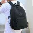 thumbnail image 3 of MIASHUI Versatile - Black Backpack for School College and Travel Bookbag with 8 Compartments Durable Stylish and Functional Design for All Your Carrying Needs, 3 of 5