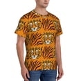 thumbnail image 5 of Rocae Tiger for Men's Moisture-Wicking Crew Tee - T-Shirt for Sports, Outdoor Activities, and Casual WearSmall, 5 of 9