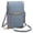 Blue, variant on Natravorone Crossbody, Women's Touch Screen Mobile Phone Messenger Bag, Clear Window Phone Crossbody Bag, Everyday Purse for Travel Shopping | Clear Window