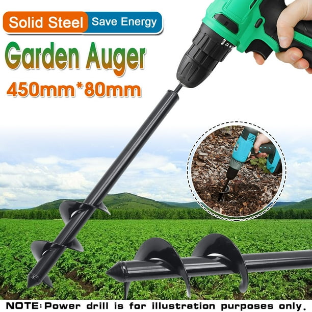 18 Earth Garden Auger Drill Bit Garden Auger Rapid Planter Earth Auger Yard Garden Planting Planter Auger Hole Spiral Drill Bit Not Included Electric Drill Walmart Com Walmart Com