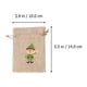 thumbnail image 2 of 24 bolsas de adviento navideñas Allinless Juego de decoraciones de tela, 2 of 3