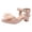 Pink, variant on Ymyiu Kids Heels Girls Heels Dress Shoes Flower Girl Ankle Strap Closed Toe Toddler Heels Wedding Party Little Big Kids Pump Shoes Size 10.5(White, Little Kids 10.5)
