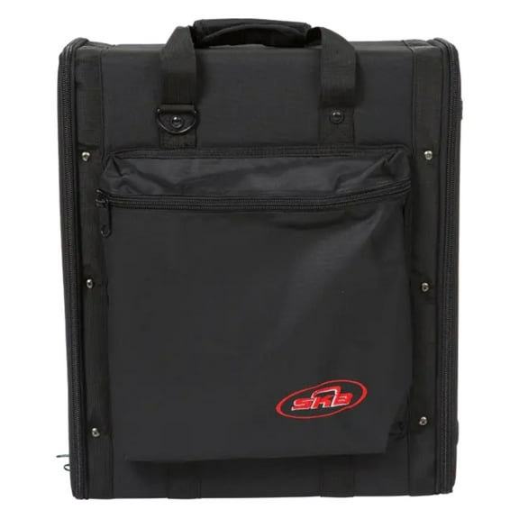 SKB Cases 3U Soft Rack Case for Wireless Microphone Systems with Steel Rails