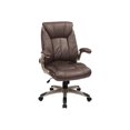 thumbnail image 3 of Office Star Products Work Smart Espresso Faux Leat, 3 of 15