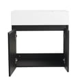 thumbnail image 4 of 24-Inch Black Chestnut Vanity | Small Bathroom Setup | Eco-Friendly Paint-Free Board, 4 of 6