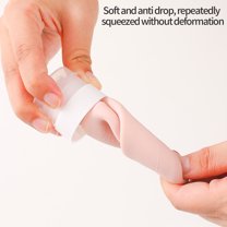 Ruhiku GW Travel Bottles 4 PC, BPA Free Silicone Containers for Toiletries, 3Oz Leak Proof Refillable Liquid Travel Accessories for Shampoo Conditioner Lotion