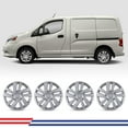thumbnail image 2 of 4Pcs/Set 15" Hubcaps Wheel Rims Cover for 2013-2021 Nissan NV200 Compatible With Steel Wheels Snap on Installation PP Material,Lacquer, 2 of 9