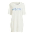 thumbnail image 5 of Grayson Social Juniors Oversized Sleepshirt and Scrunchie Set, 2-Piece, Sizes S-3X, 5 of 5