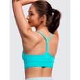 thumbnail image 2 of Sostén CRZ YOGA Butterluxe sin varillas con espalda racer y escote redondo azul XL, 2 of 4