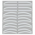thumbnail image 2 of Plantilla Adhesiva para Cejas NikouMX 6 Pares de Tatuajes de Cejas, 2 of 8