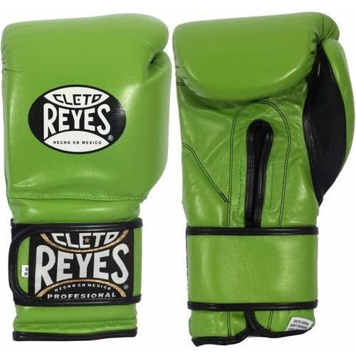 Cleto Reyes Hook & Loop Training Gloves 12 oz Green - 0 - 0