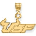 thumbnail image 1 of 10K Yellow Gold 10Ky Logoart University Of South Florida Small Pendant (15 X 18) Made In United States 1y014usfl, 1 of 5