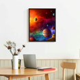 Ulloord Outer Space Canvas Wall Art Posters & Prints Artwork