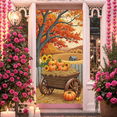 thumbnail image 4 of Autumn Theme Harvest Banner Decorative Farm Backdrop Thanksgiving Pumpkin Rustic Design for Fall Decoration Seasonal Celebration, 4 of 9