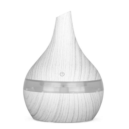 Gcvizuso Essential Oil Diffuser, Aroma Diffuser, Aroma Essential Oil Diffuser LED Aroma Aromatherapy Humidifier