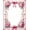 Pink, Pattern 2, variant on ODIKA Pink Cottagecore Vintage Rosebuds Trellis Shack Dainty for Queen Size Bedroom, Under Bed, Master , Foldable Easy Care