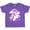 Purple, variant on Inktastic Big Sister Unicorn Girls Toddler T-Shirt