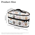 thumbnail image 6 of HELLHERO Paw Prints Steamer Oganizer Polyester 11.8x6.69x5.5 In, Case Only, 6 of 6