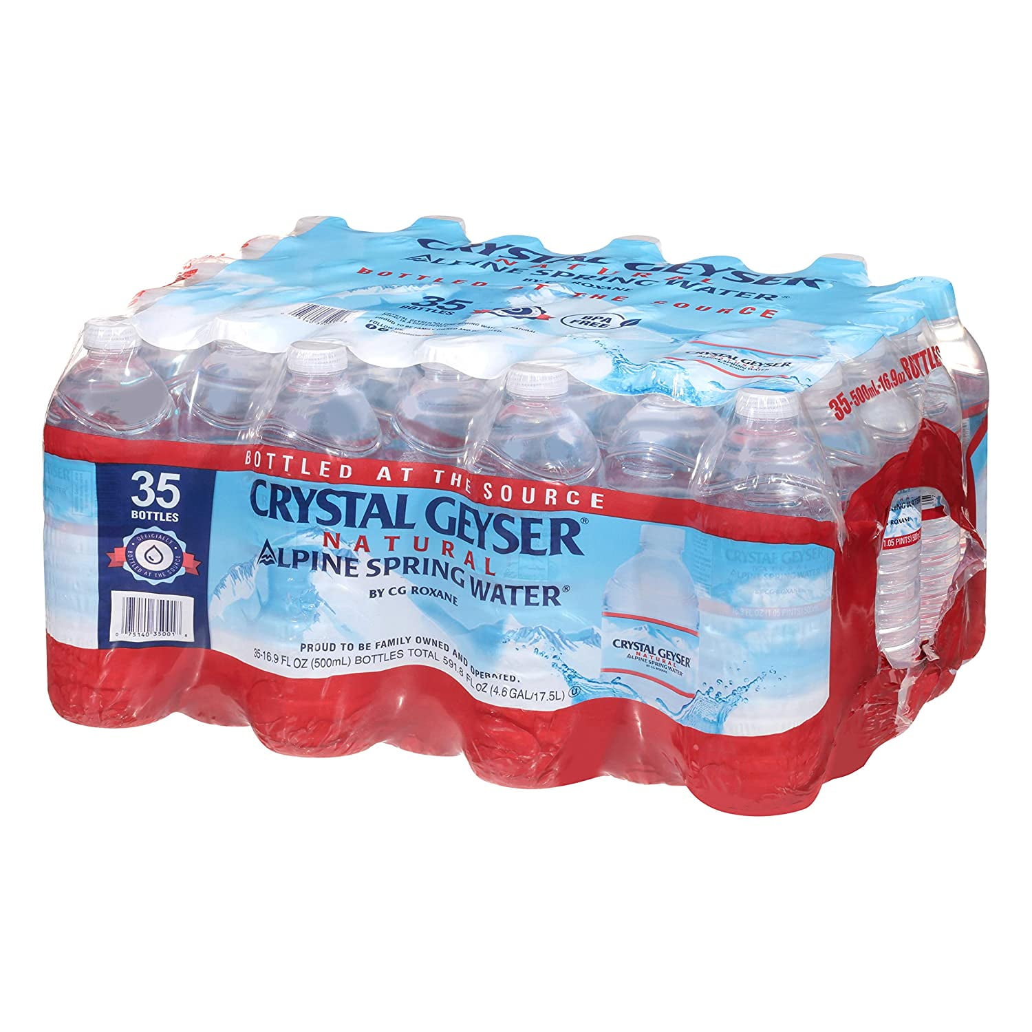 Crystal Geyser Alpine Spring Water, 16.9Z